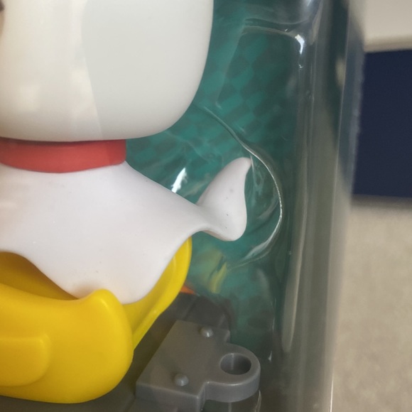 Zero in Duck Cart Nightmare Before Christmas Glow in the Dark Funko Pop - Picture 2 of 12